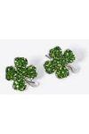 Pave Shamrock Studs - Vintage Dragonfly Boutique