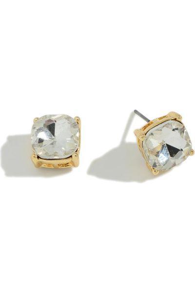 Rhinestone Stud Earrings - Vintage Dragonfly Boutique