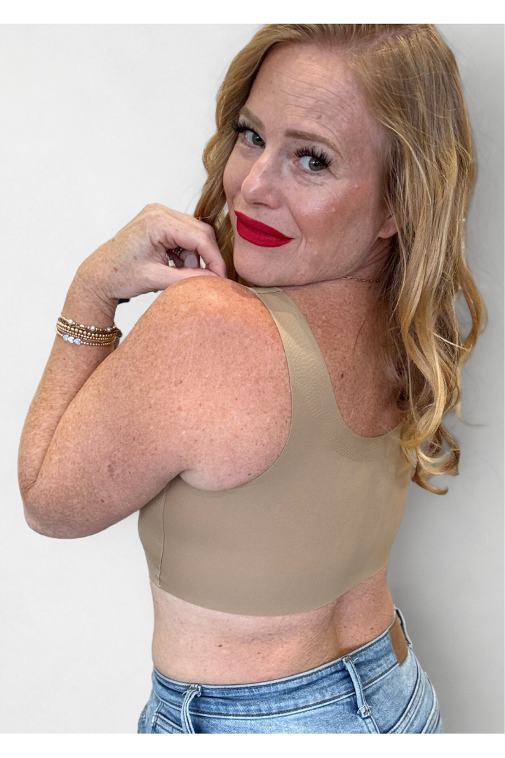 ELIETIAN - Seamless Cloud Comfort Bra: Black - Vintage Dragonfly Boutique