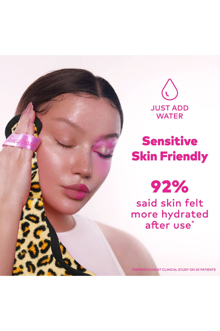 The Original MakeUp Eraser - Leopard Print PRO MakeUp Eraser