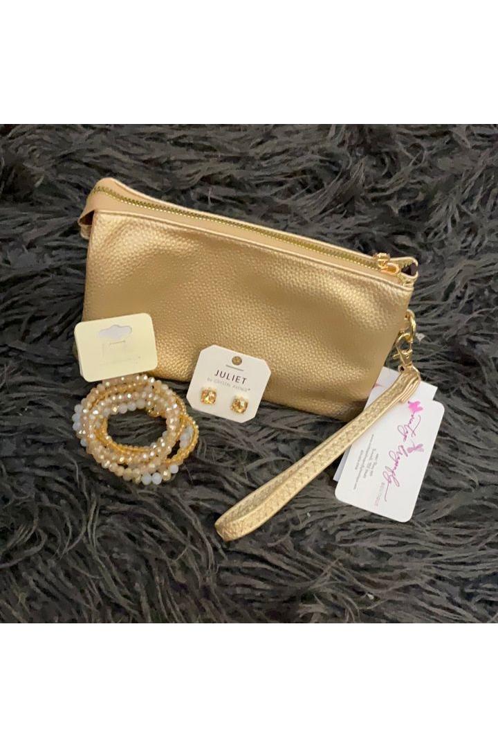Crossbody Faux Leather Envelope Purse - Vintage Dragonfly Boutique