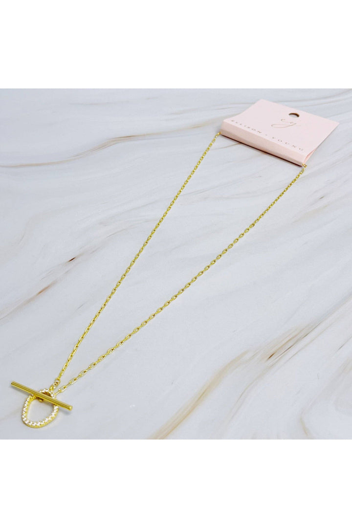 Ellison+Young - Amelia Dainty Toggle Necklace