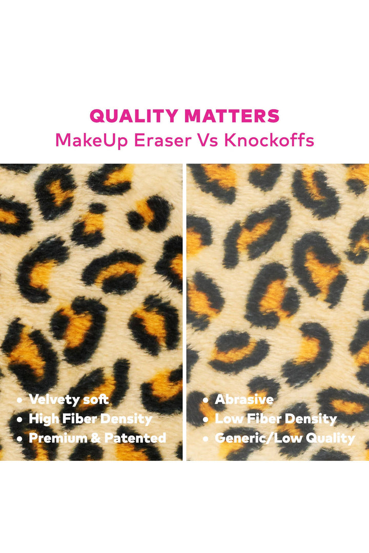 The Original MakeUp Eraser - Leopard Print PRO MakeUp Eraser