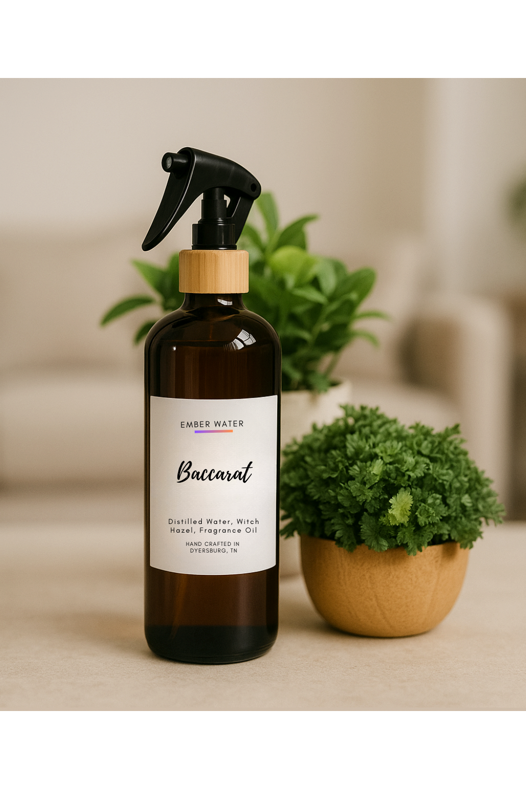 Ember Water - Luxury Duo Room + Linen Spray: Black - Vintage Dragonfly Boutique