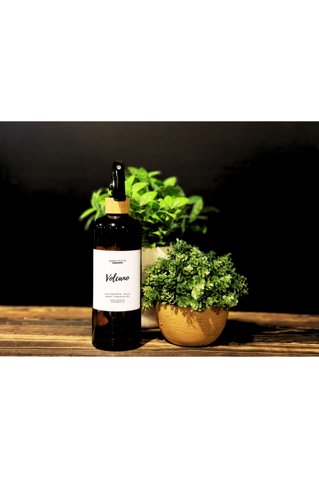 Ember Water - Volcano Room + Linen Spray: Black - Vintage Dragonfly Boutique