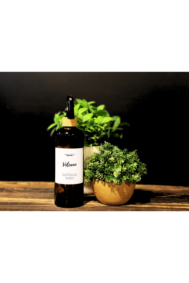 Ember Water - Volcano Room + Linen Spray: Black - Vintage Dragonfly Boutique