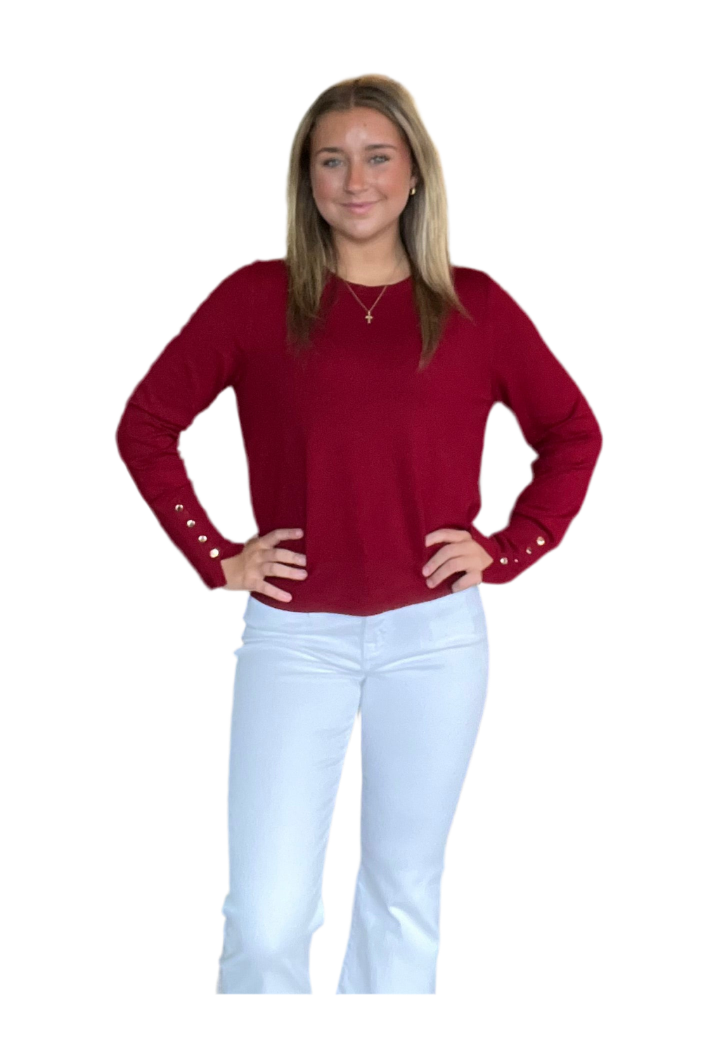 Maroon Cozy-Chic Sweater That Feels Like Your Favorite Weekend - Vintage Dragonfly Boutique