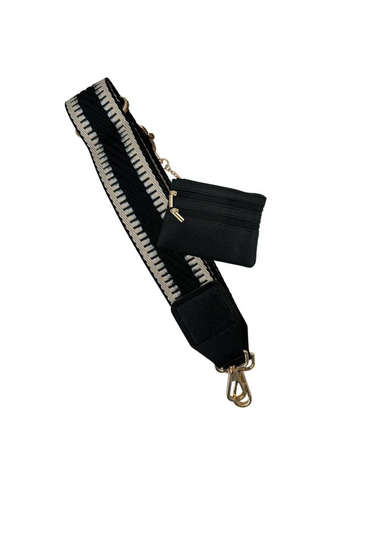 Girlie Girl Originals - Cell Phone Crossbody Black Tan - Vintage Dragonfly Boutique