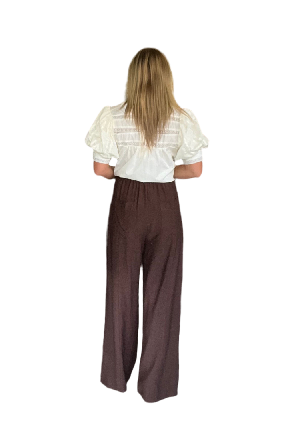 Effortless Wide-Leg Drawstring Pants with Pockets – By Entro - Vintage Dragonfly Boutique
