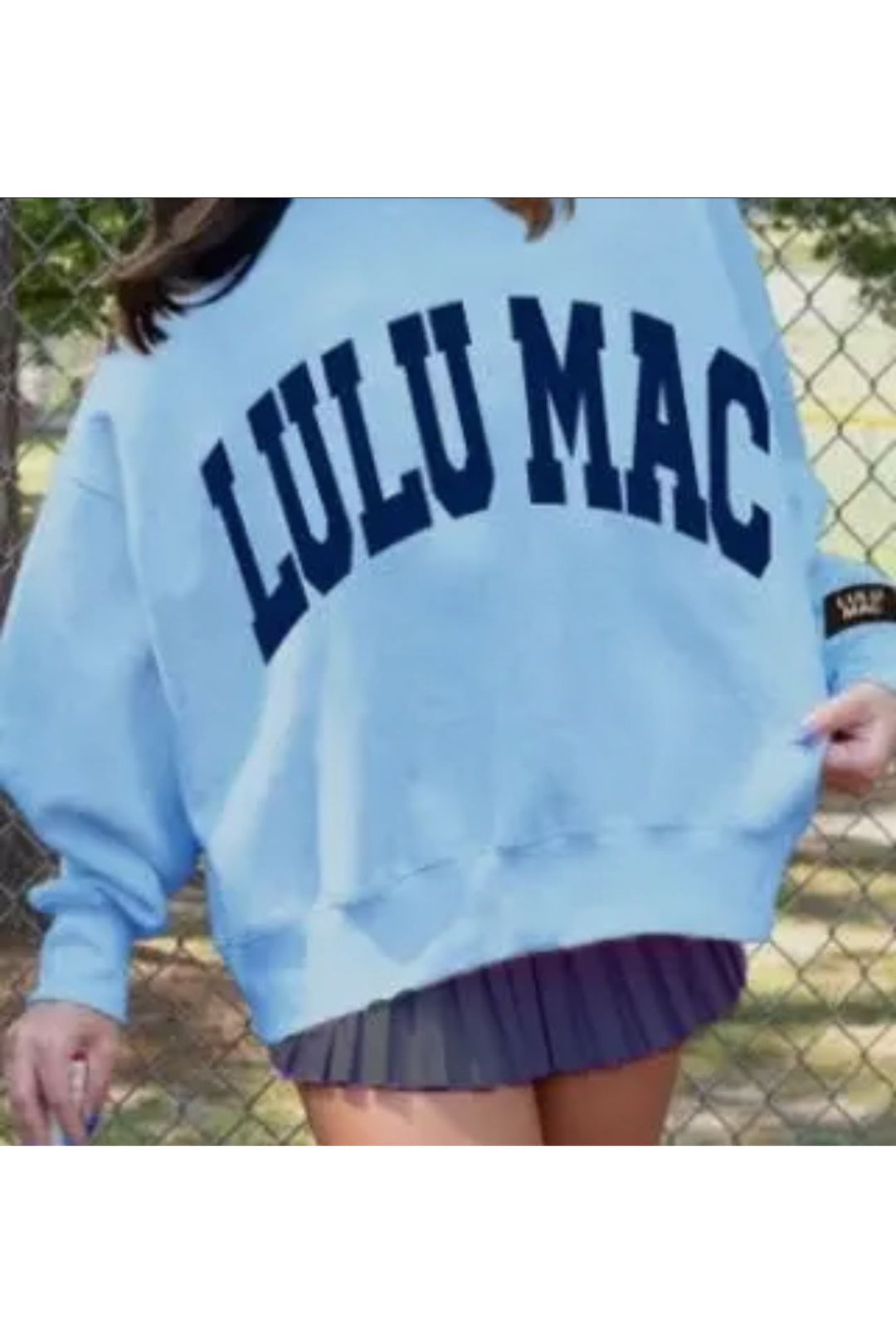 LULU MAC SWEATSHIRT -Girlie Girl Orginals