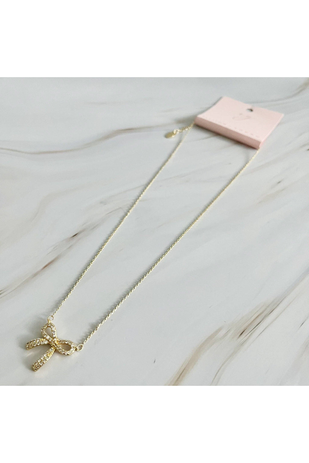 Ellison+Young - Simply Shine Bow Necklace