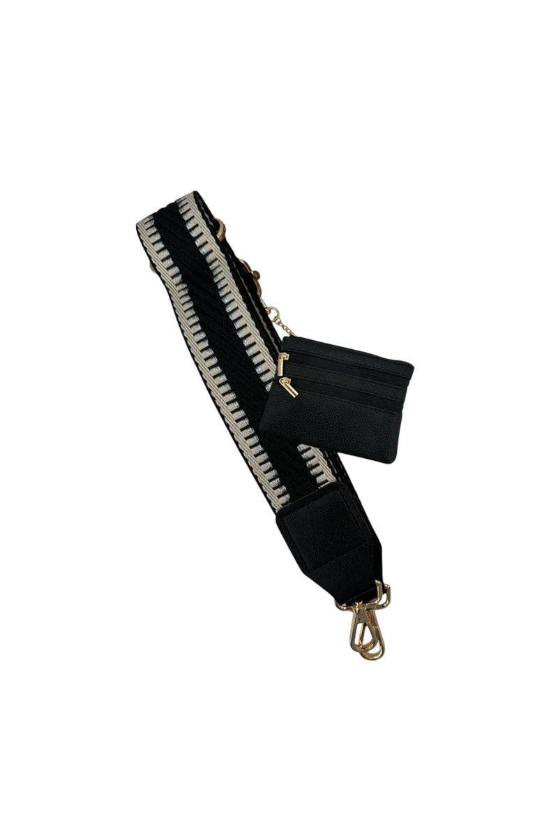 Girlie Girl Originals - Cell Phone Crossbody Black Tan - Vintage Dragonfly Boutique