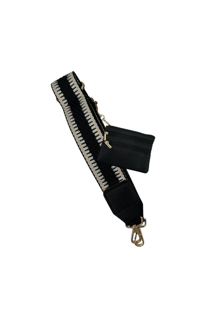 Girlie Girl Originals - Cell Phone Crossbody Black Tan - Vintage Dragonfly Boutique