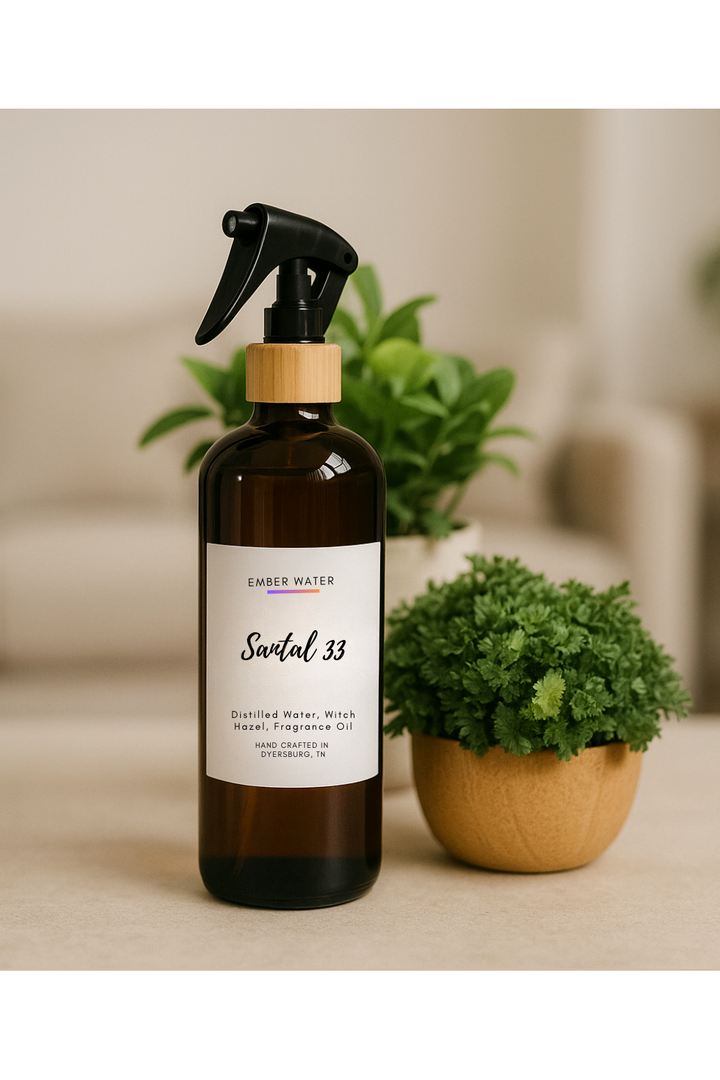 Ember Water - Luxury Duo Room + Linen Spray: Black - Vintage Dragonfly Boutique