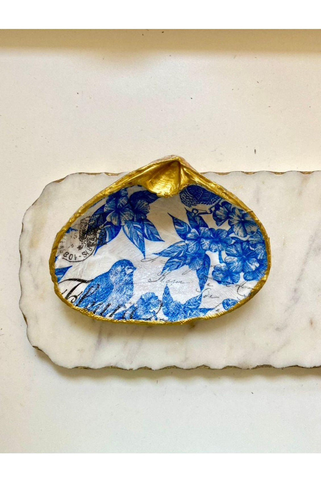 Decoupage Shells - Vintage Dragonfly Boutique