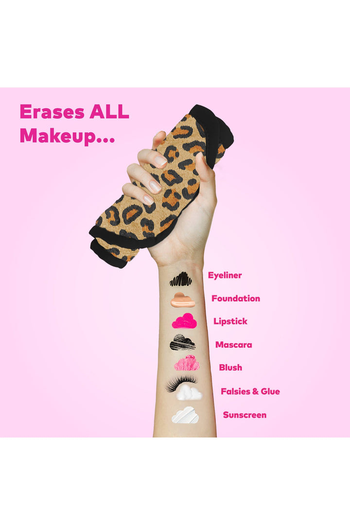 The Original MakeUp Eraser - Leopard Print PRO MakeUp Eraser