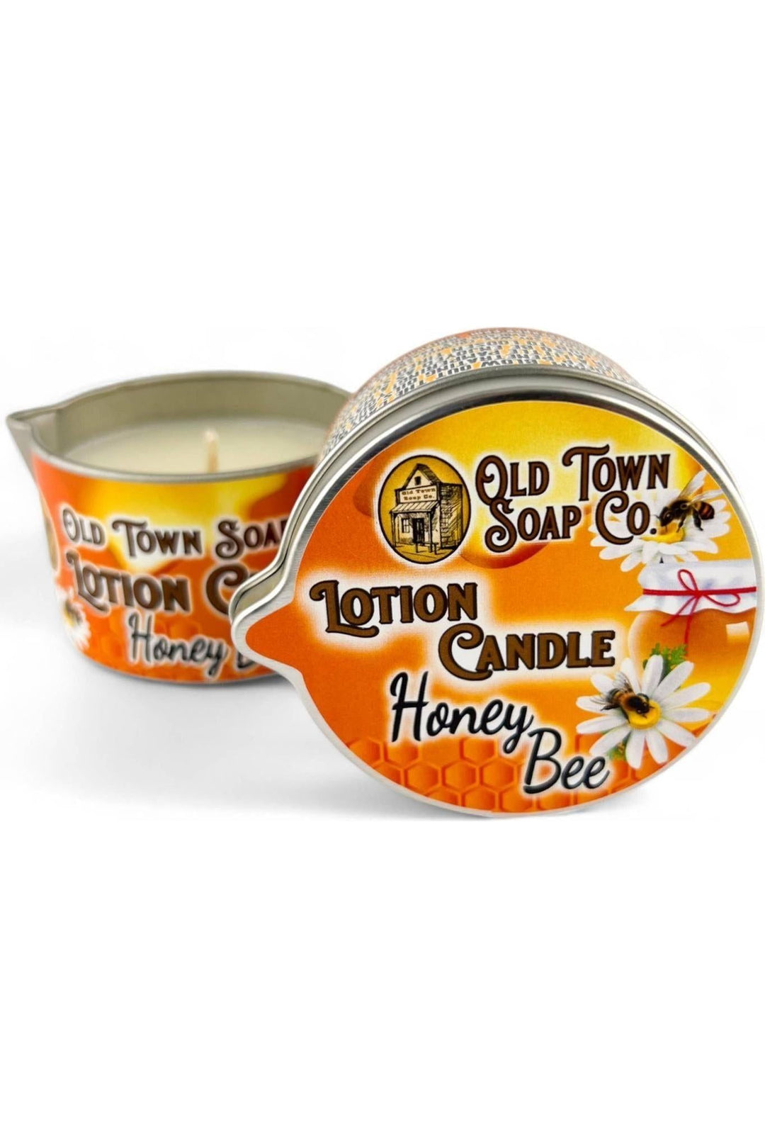 Old Town Soap Co. - Lotion Candles - in our Best Selling Scents -Unique Skincare: Beaches - Vintage Dragonfly Boutique