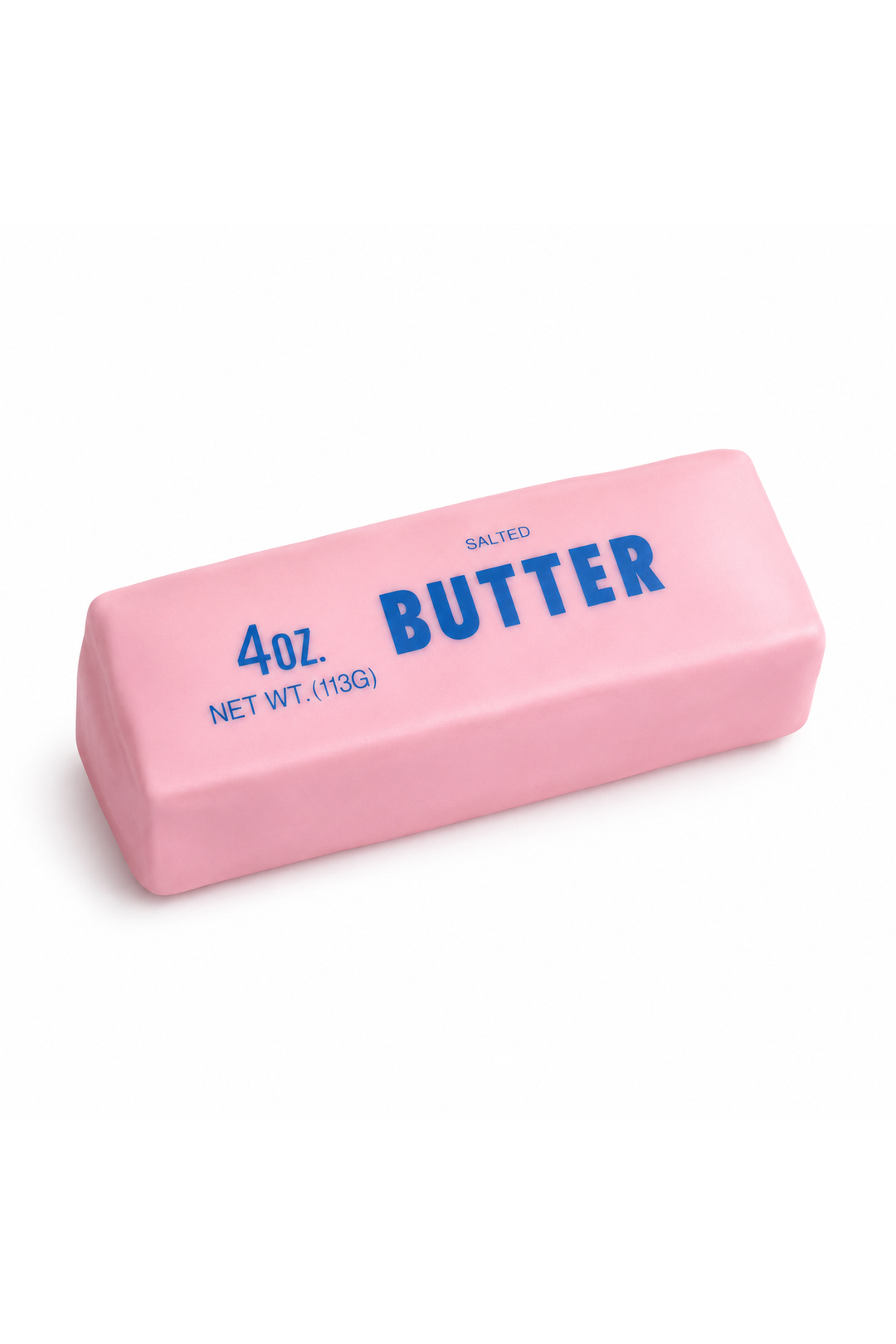 Butter Stick Squishy Sensory Toy in Pink, or Mint