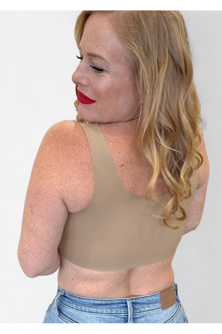 ELIETIAN - Seamless Cloud Comfort Bra: Black - Vintage Dragonfly Boutique