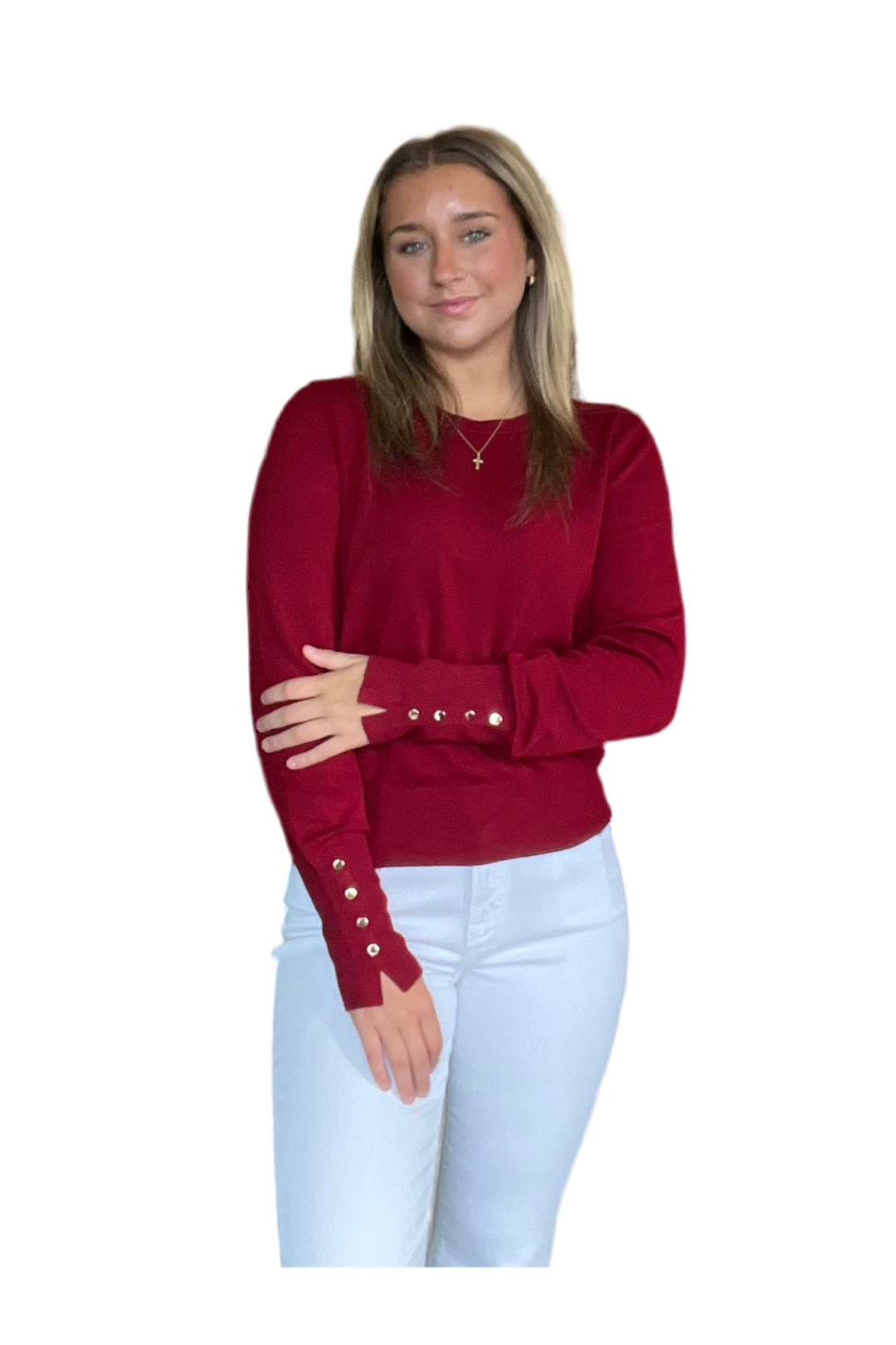 Maroon Cozy-Chic Sweater That Feels Like Your Favorite Weekend - Vintage Dragonfly Boutique