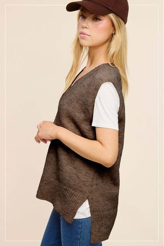 La Miel Oversized Vest - Vintage Dragonfly Boutique