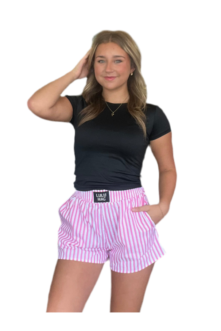 LULU MAC SHORTS - Vintage Dragonfly Boutique