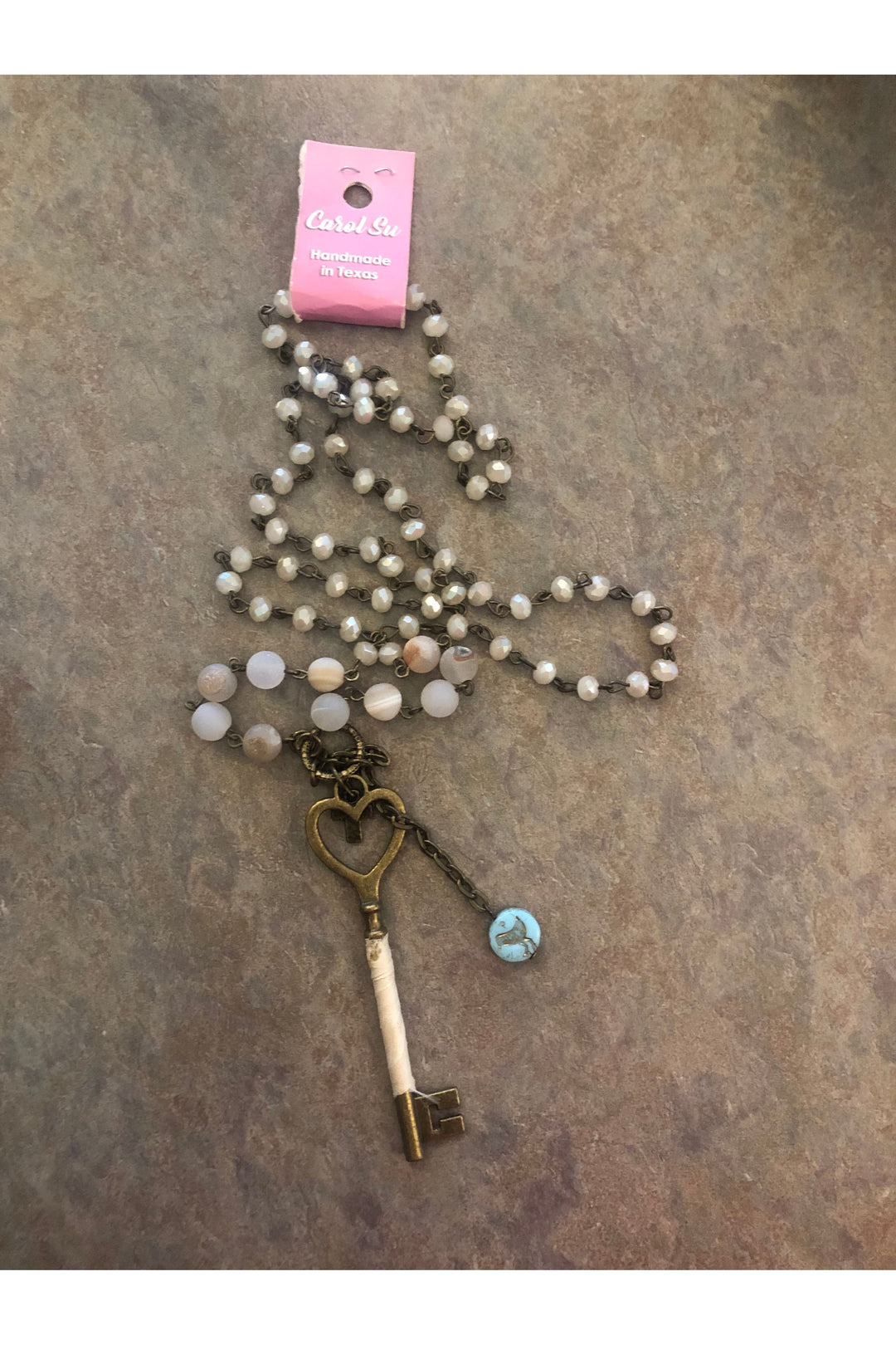 Bead/Stone Necklaces by Carol Su