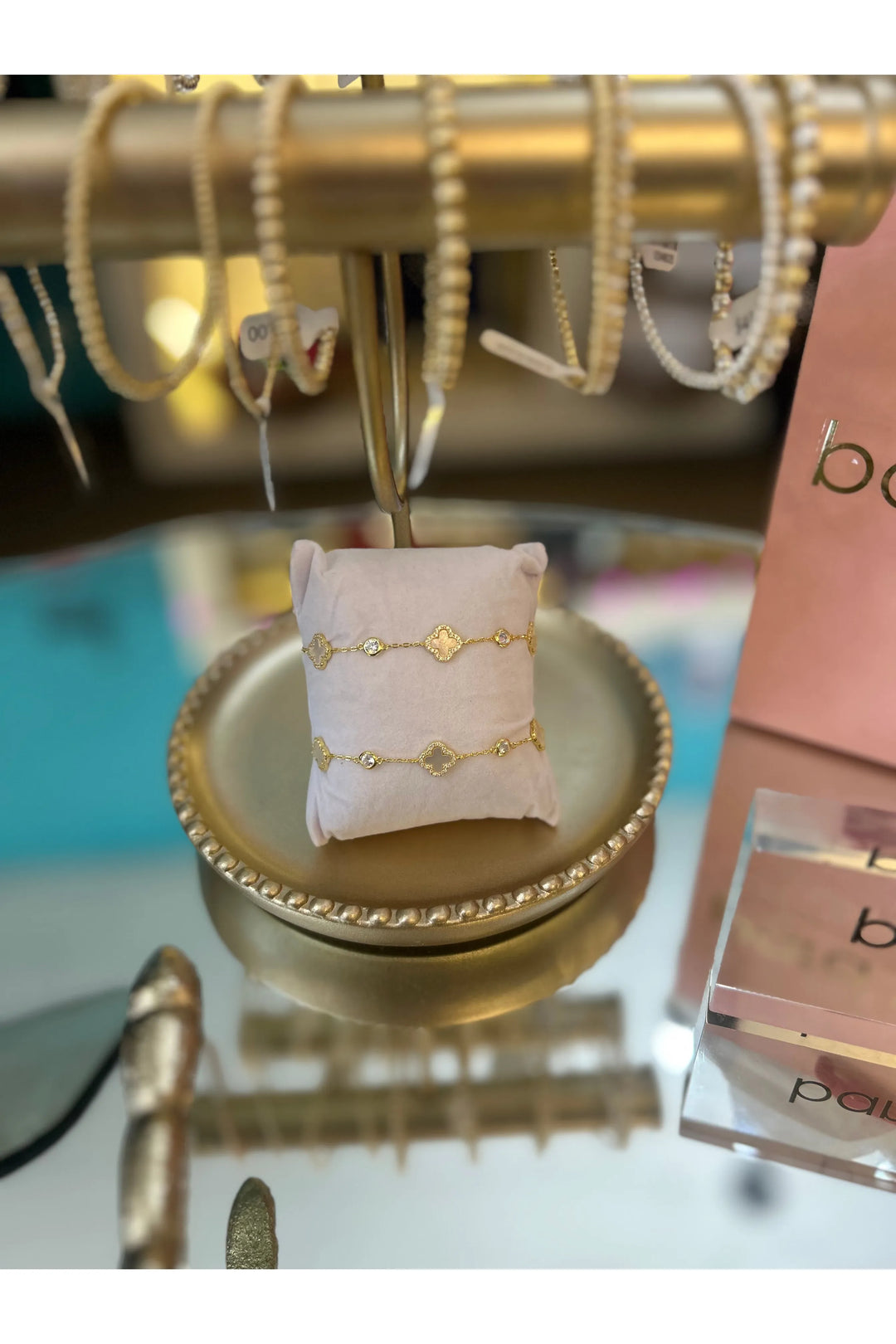 Bara Boheme Clover by the Mile Bracelet - Vintage Dragonfly Boutique