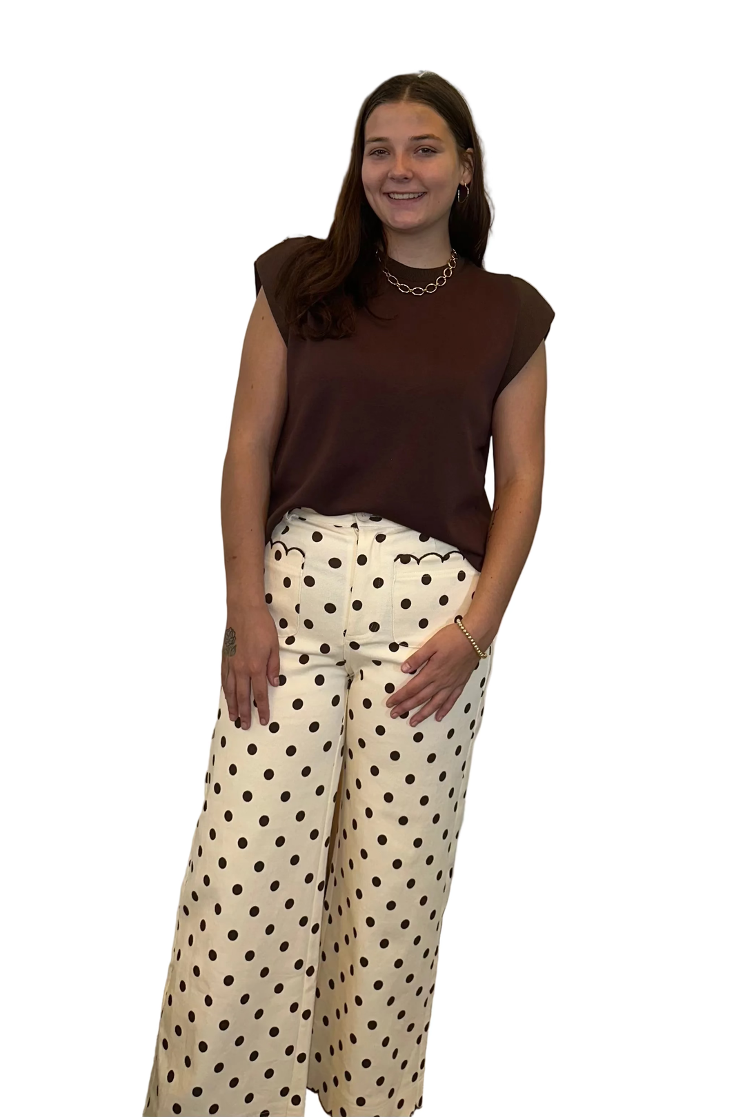 Entro Structured Cap Sleeve Top - Vintage Dragonfly Boutique
