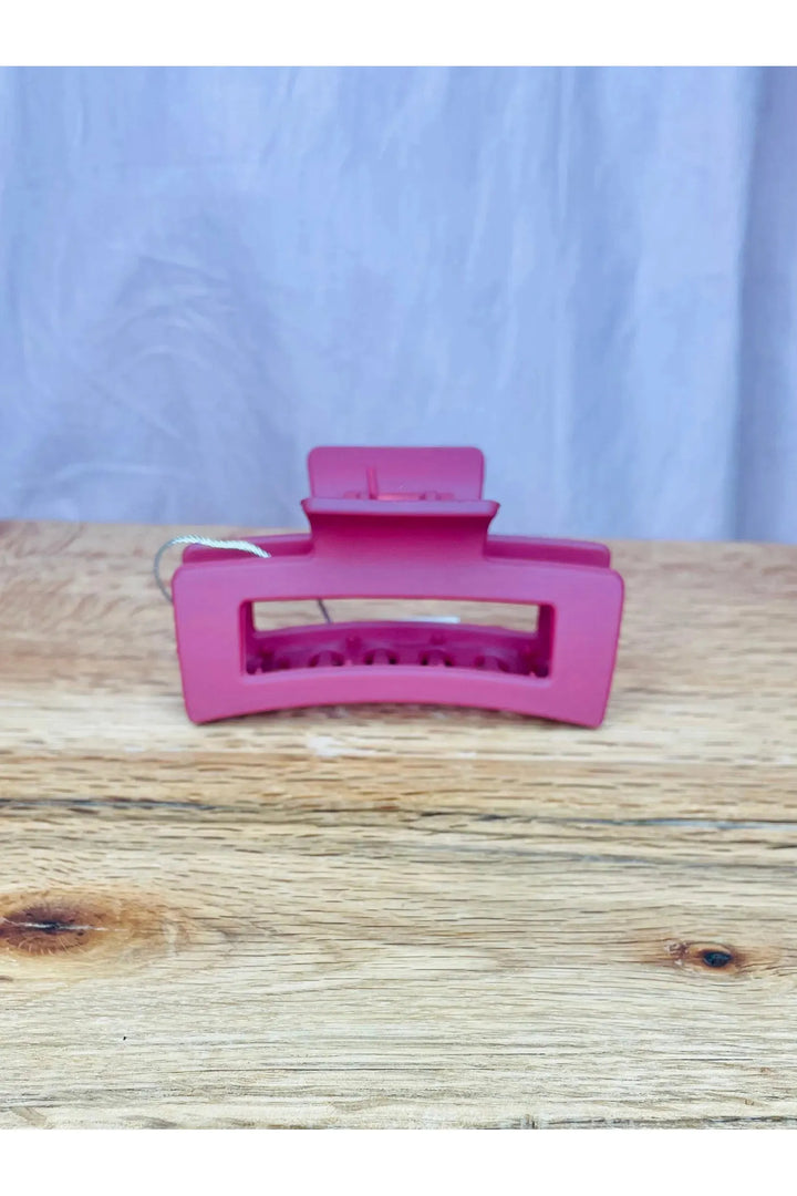 Matte 3.25” Hair Claw - Vintage Dragonfly Boutique