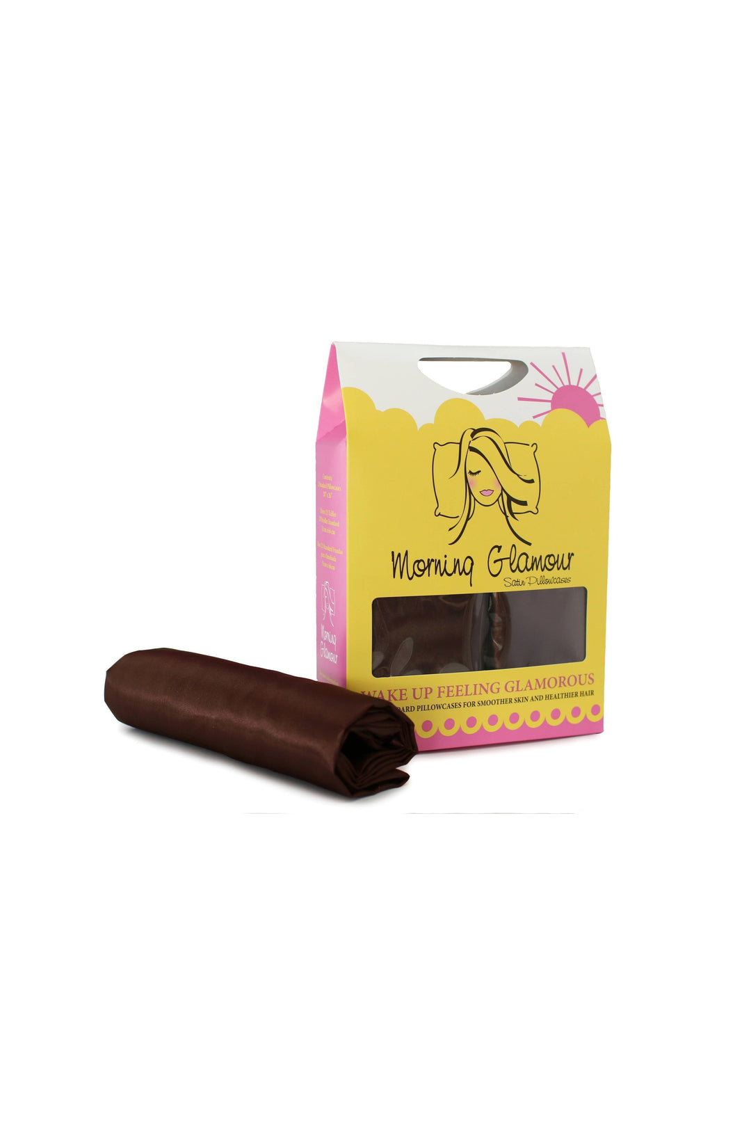 Morning Glamour - Signature 2PK Satin Pillowcase- STANDARD/QUEEN - Vintage Dragonfly Boutique