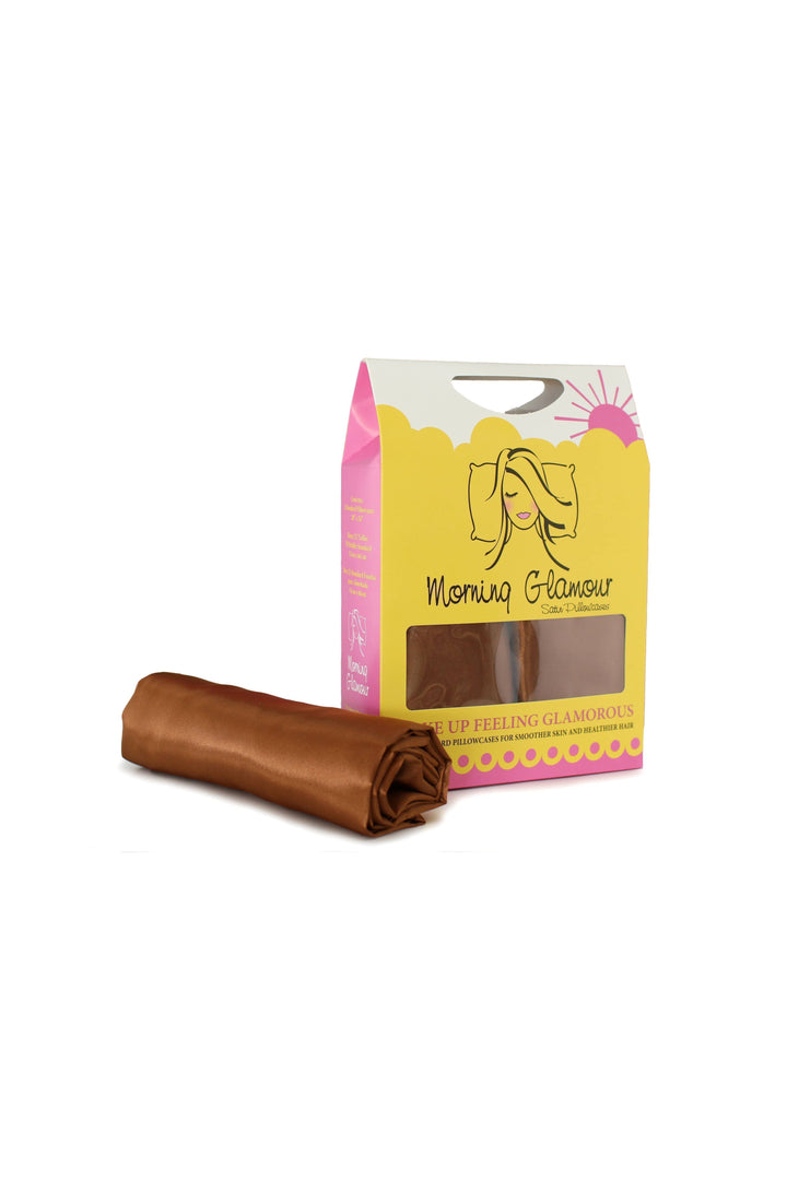 Morning Glamour - Signature 2PK Satin Pillowcase- STANDARD/QUEEN - Vintage Dragonfly Boutique
