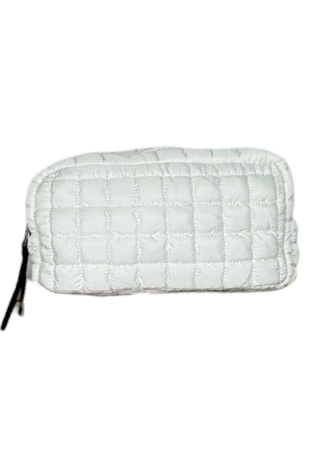 Girlie Girl Originals - Puffer Quilted Makeup Bag White - Vintage Dragonfly Boutique