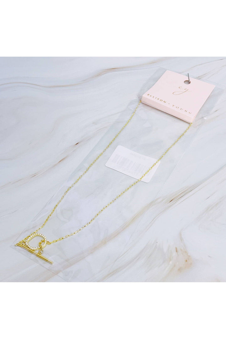 Ellison+Young - Amelia Dainty Toggle Necklace