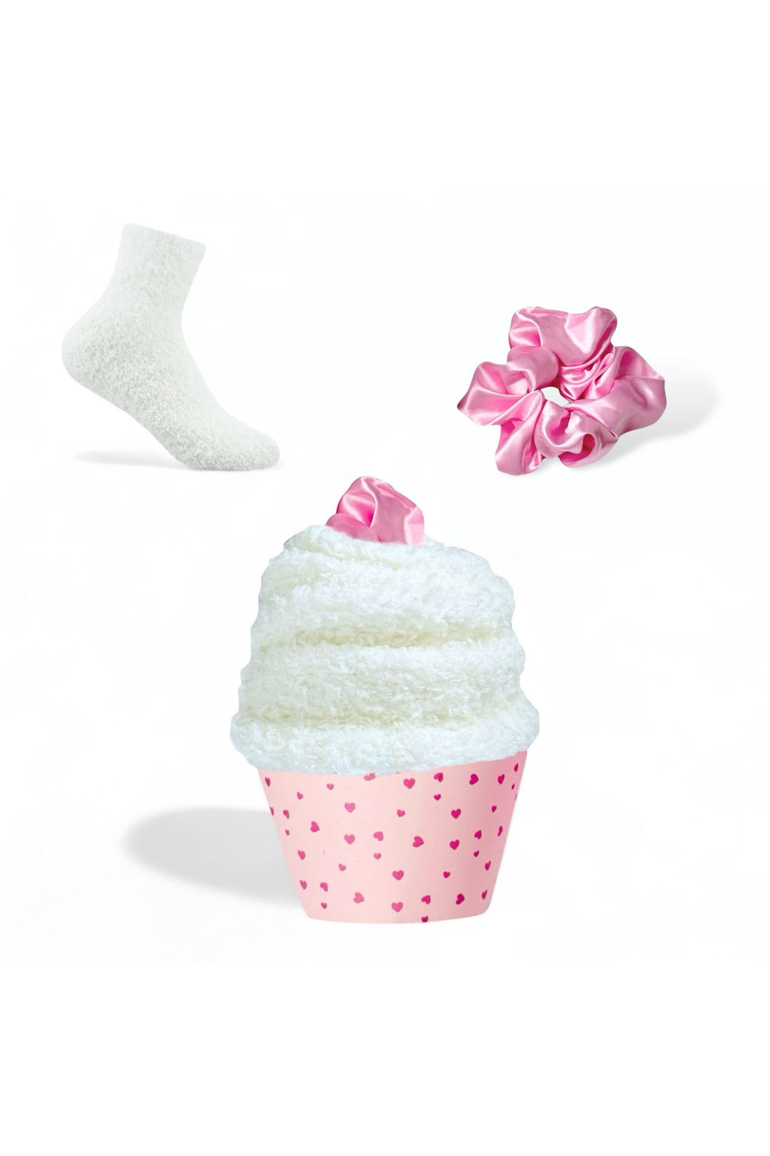 Dabble Doll - Cozy Cupcake Socks with Scrunchie: Boxed