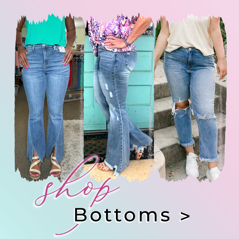 Shop Women's Bottoms at Vintage Dragonfly Boutique | Women's Fashion Boutique Located in Sumrall, MS