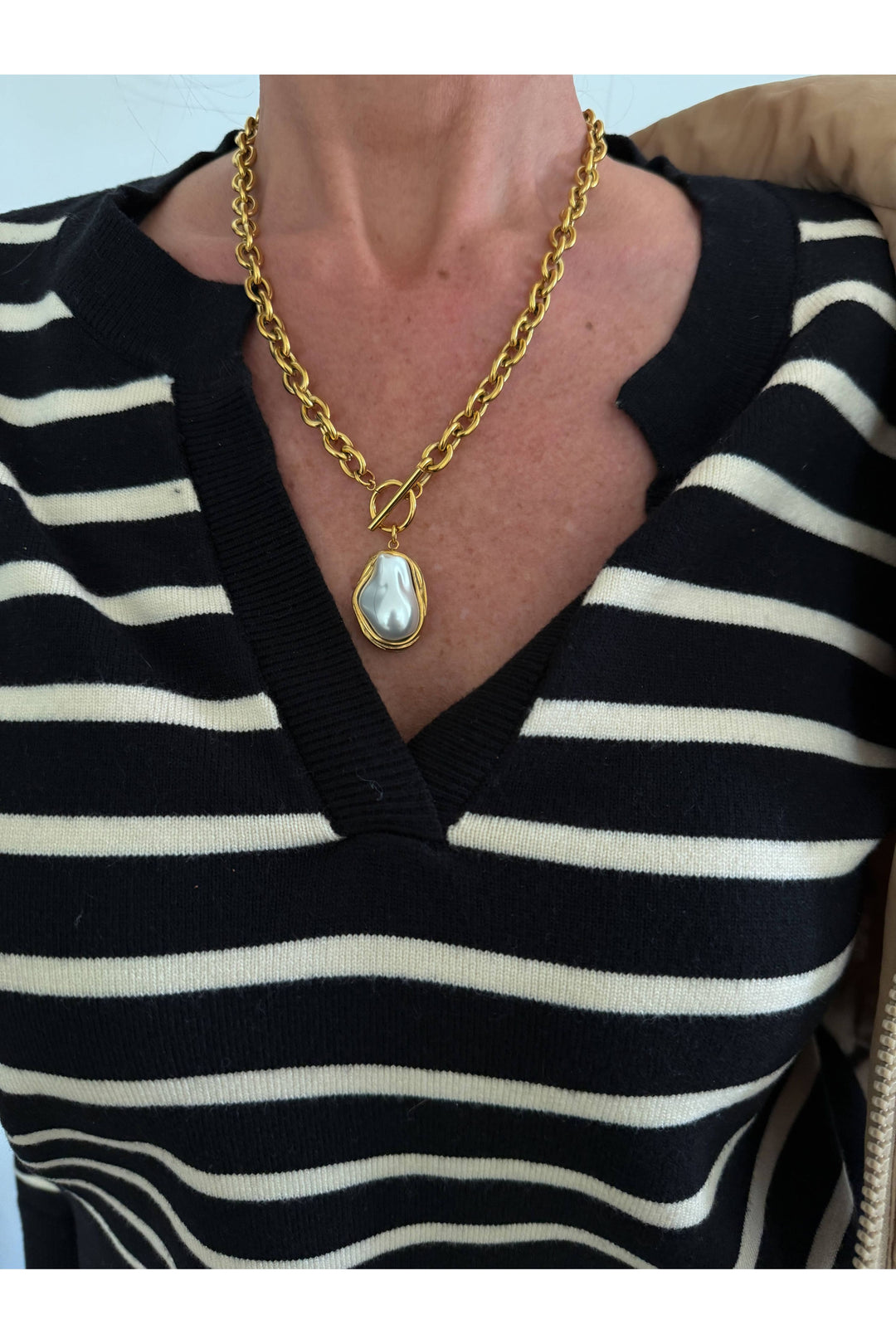 CHANSUTTPEARLS - PEARL DROP NECKLACE - Vintage Dragonfly Boutique
