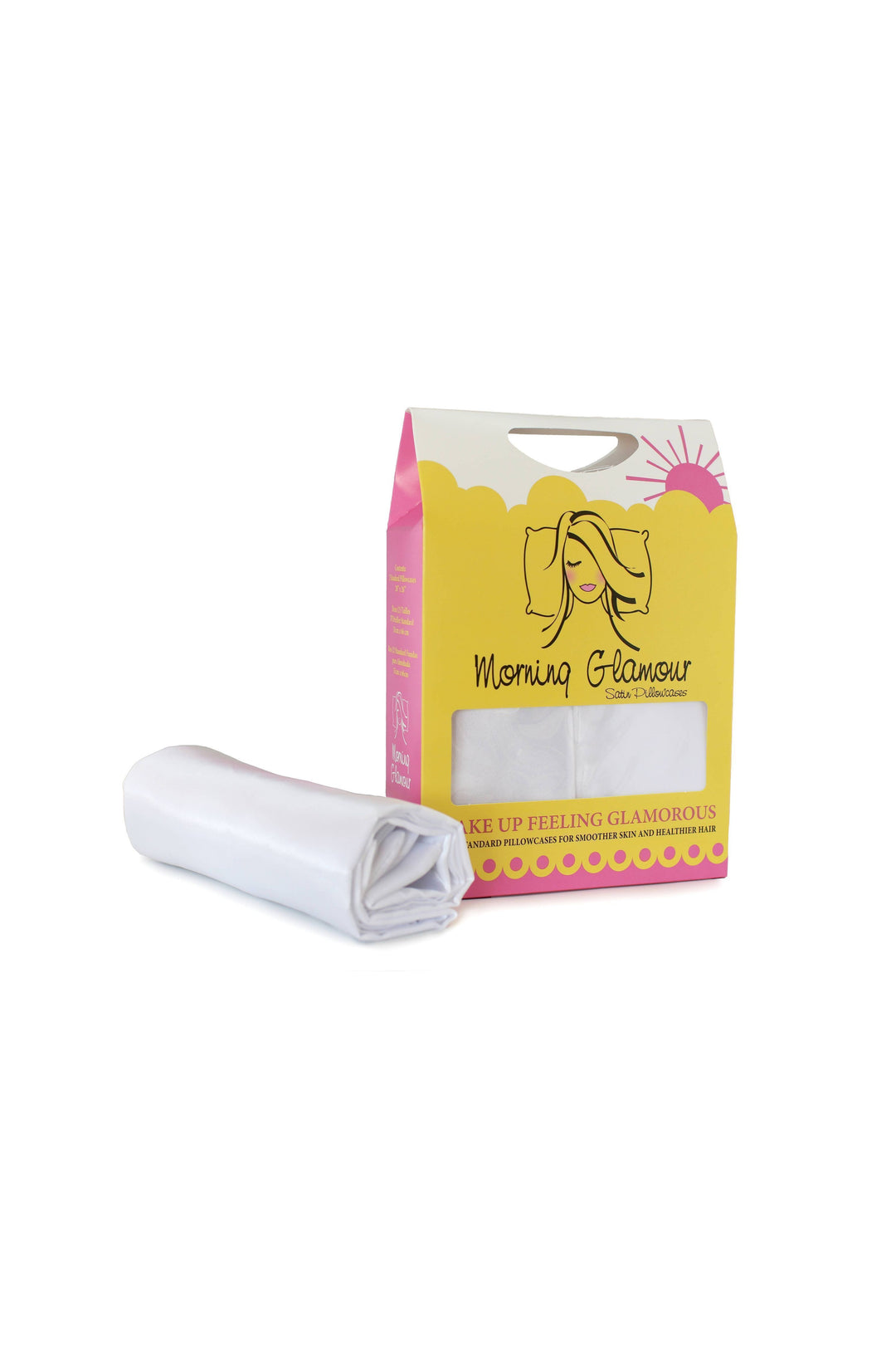 Morning Glamour - Signature 2PK Satin Pillowcase- STANDARD/QUEEN - Vintage Dragonfly Boutique