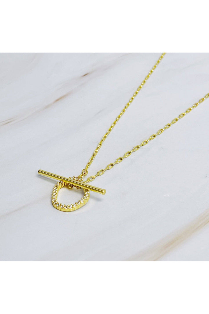 Ellison+Young - Amelia Dainty Toggle Necklace
