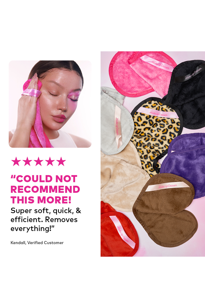 The Original MakeUp Eraser - The Pink Daily MakeUp Eraser