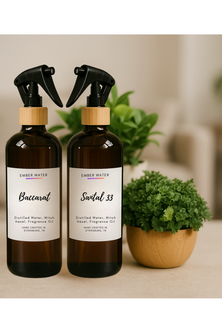 Ember Water - Luxury Duo Room + Linen Spray: Black - Vintage Dragonfly Boutique