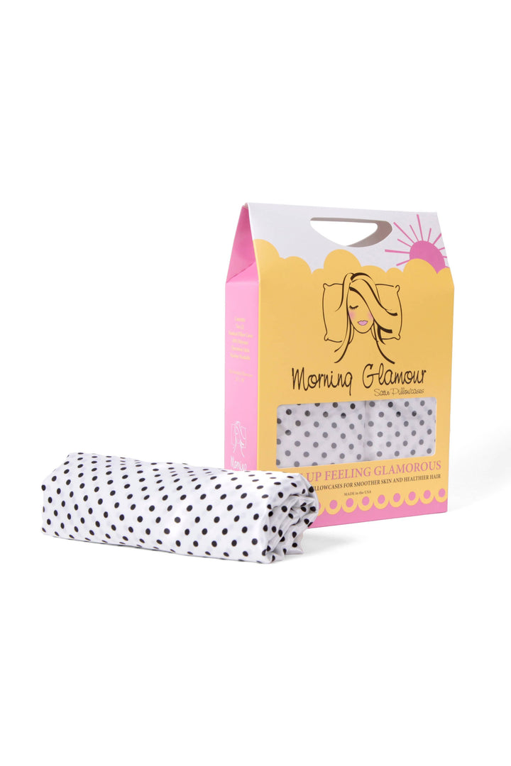 Morning Glamour - Signature 2PK Satin Pillowcase- STANDARD/QUEEN - Vintage Dragonfly Boutique