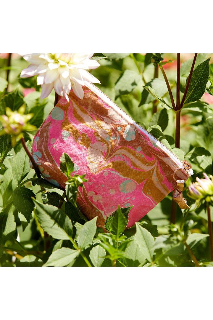 Love Mert - Astral Marbled Pouch Sailors Delight Large - Vintage Dragonfly Boutique