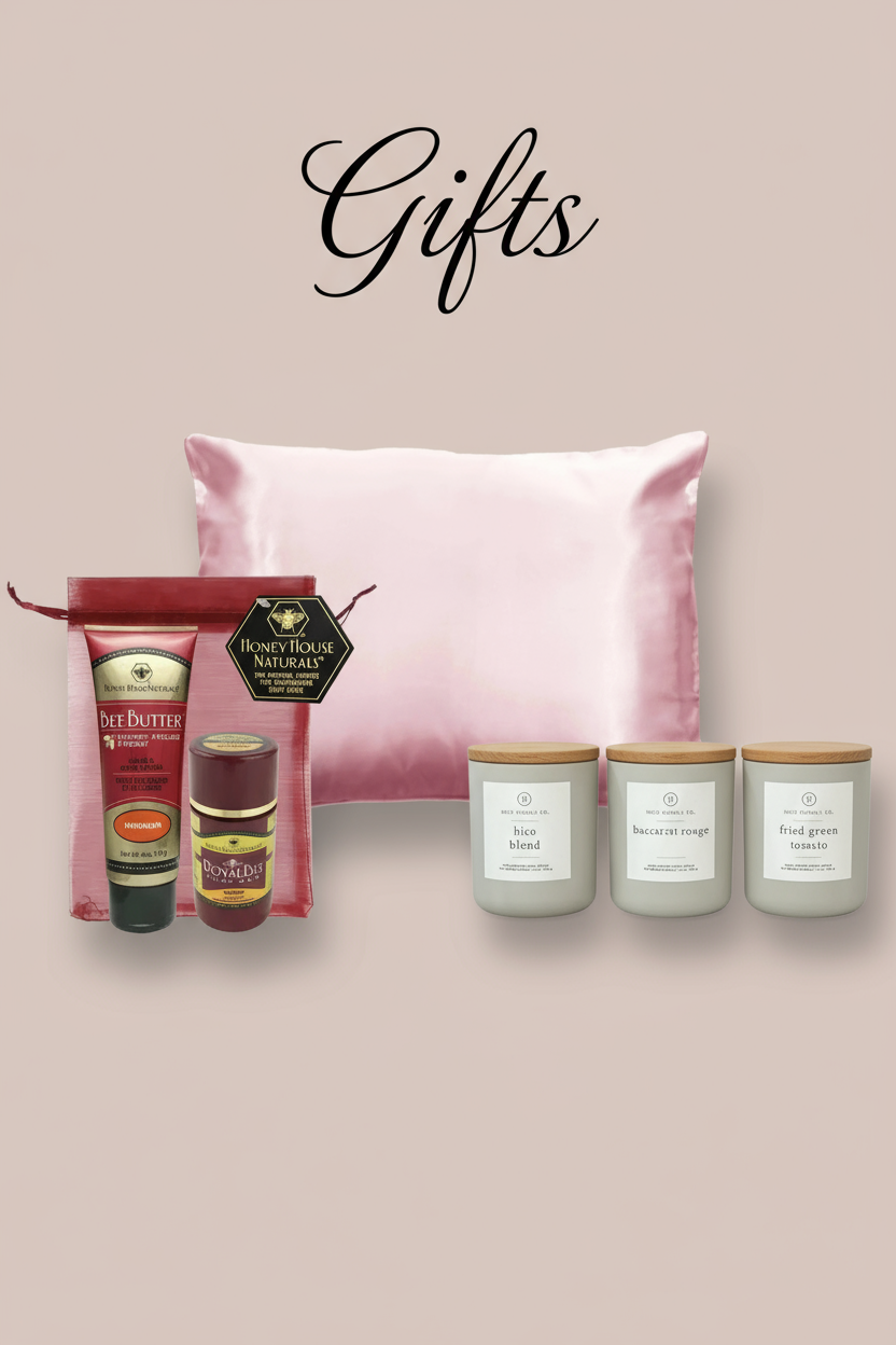 Gifts Header with Scrolled Font
