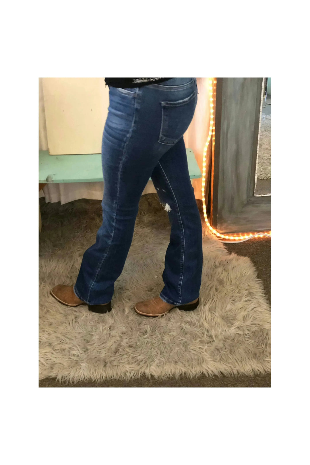 STRETCH HIGH RISE BOOTCUT- Flying Monkey-Bottoms-Flying Monkey-Vintage Dragonfly-Women’s Fashion Boutique Located in Sumrall, Mississippi