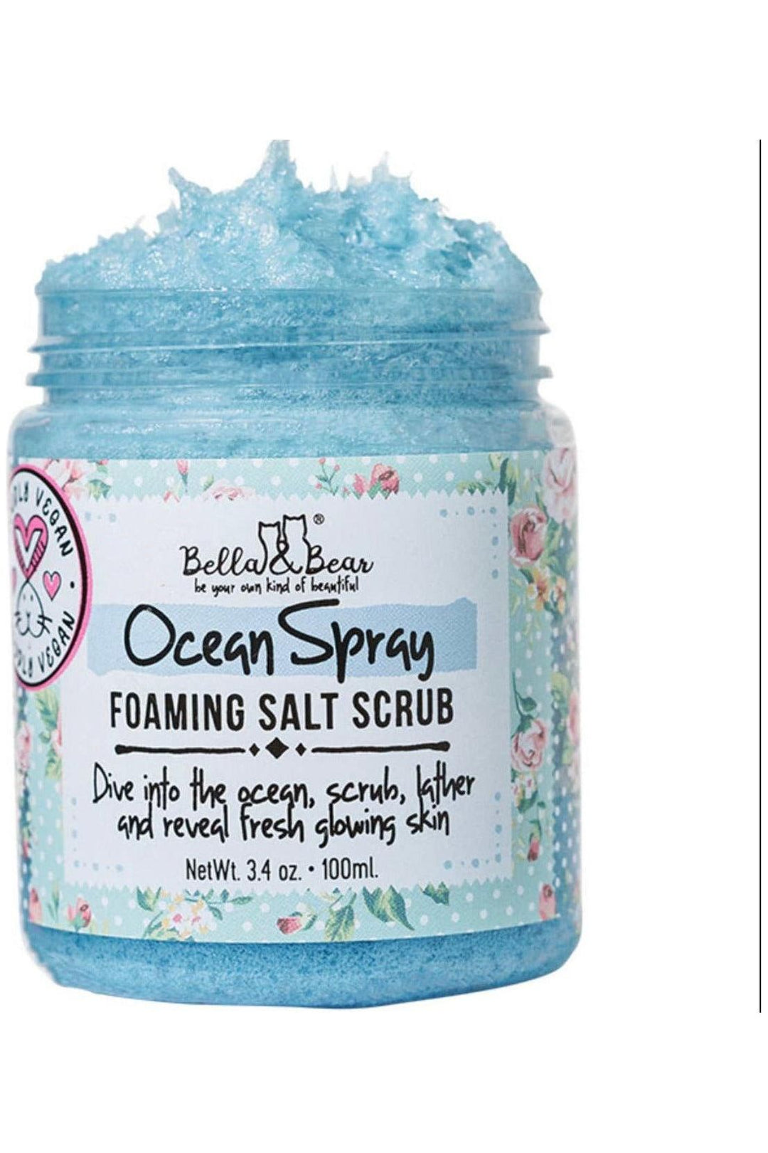 Bella & Bear Ocean Spray Salt Scrub Exfoliator Mini - Vintage Dragonfly Boutique