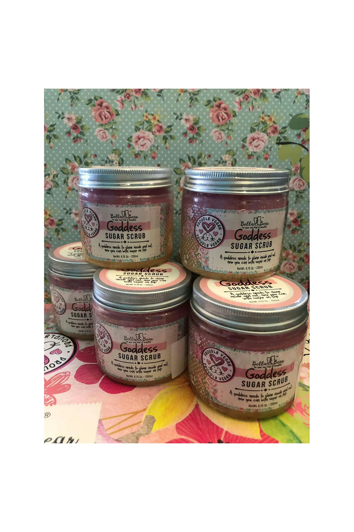 Bella Bear Goddess Sugar Scrub-Accessories-Bella Bear-Vintage Dragonfly-Women’s Fashion Boutique Located in Sumrall, Mississippi