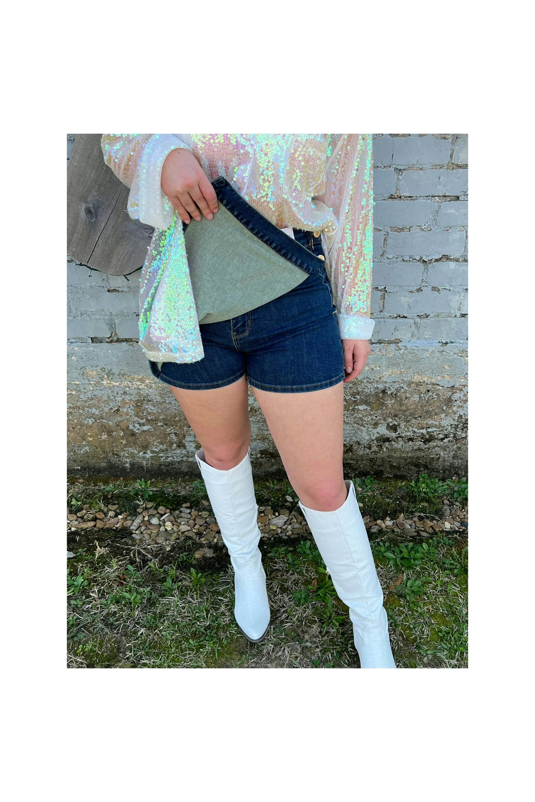Hi Waist Clean Wash Skort-Bottoms-Judy Blue-Vintage Dragonfly-Women’s Fashion Boutique Located in Sumrall, Mississippi