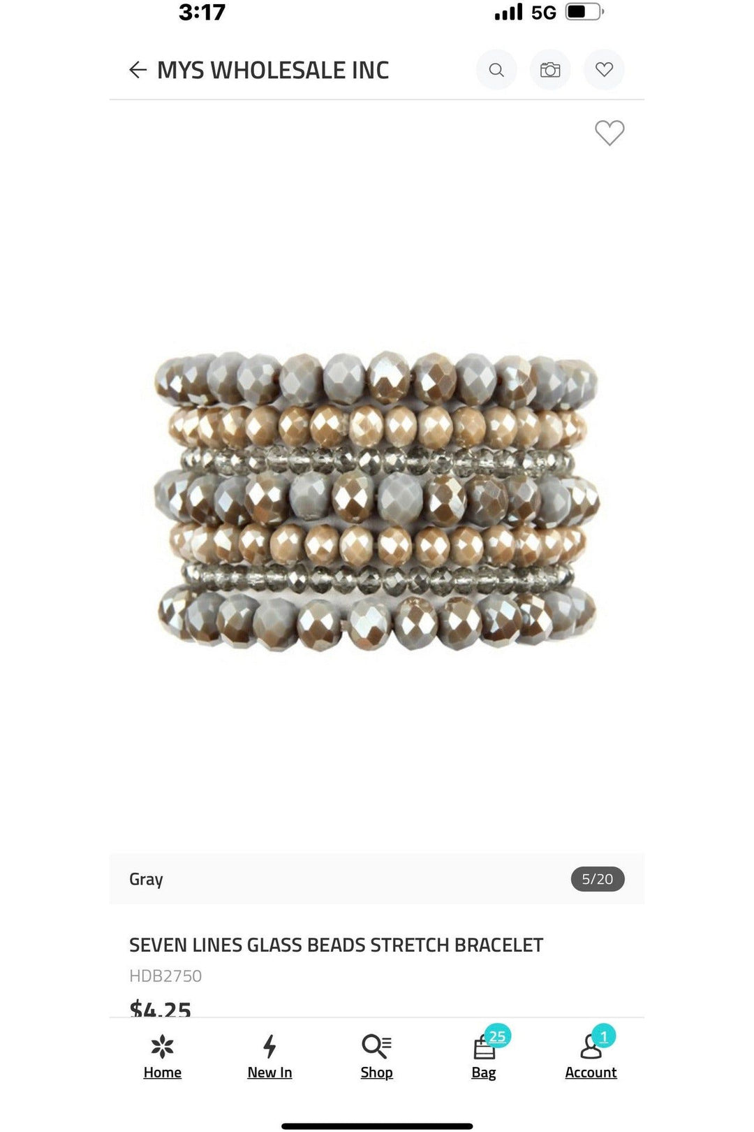 Bead Stretch Bracelet Sets - Vintage Dragonfly
